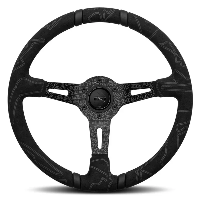 Volant Momo Ultra Black Edition - 35 cm Prix Bas