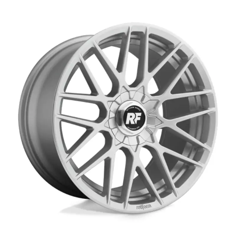 Marque Rotiform RSE 19X8.5 5x100/112 ET35, Gris Argenté Brillant