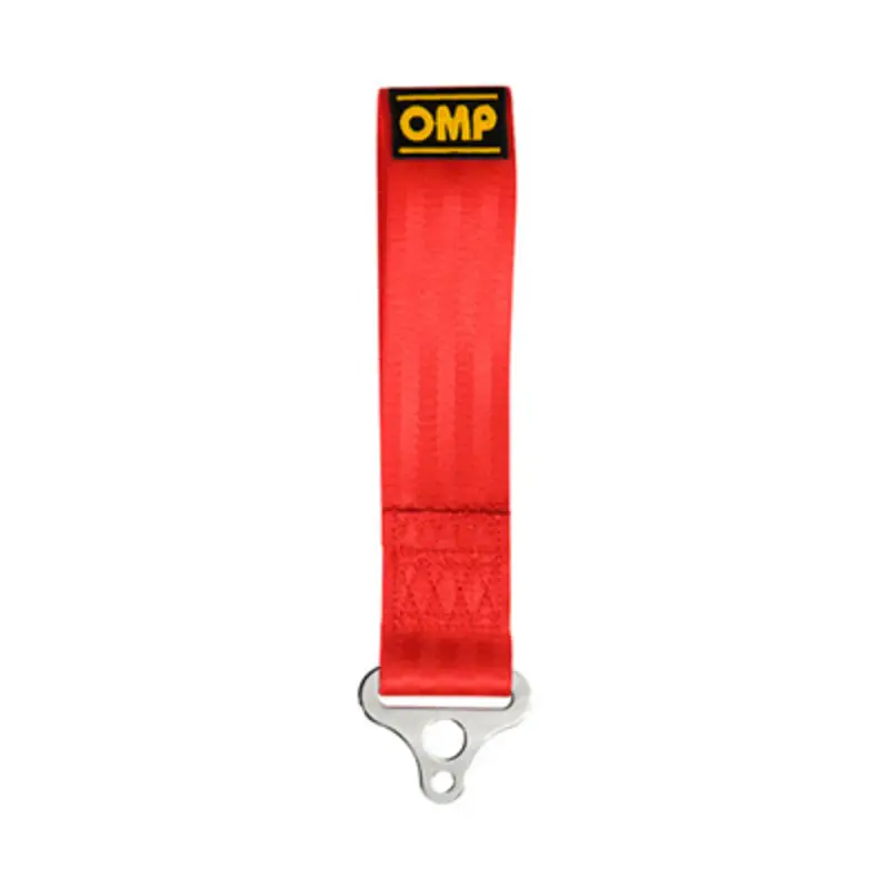 Expédié Aujourd’hui Sangle de Remorquage OMP Rouge (FIA)