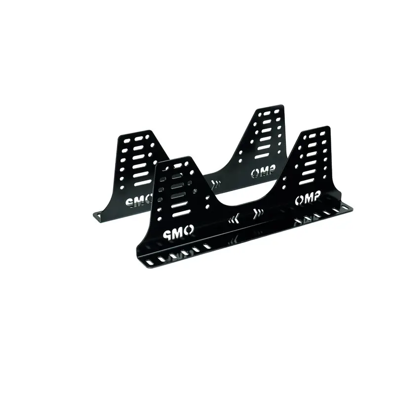 Retour Gratuit Kit Fixations Latérales Universelles OMP pour Siège Baquet (Acier), 495mm