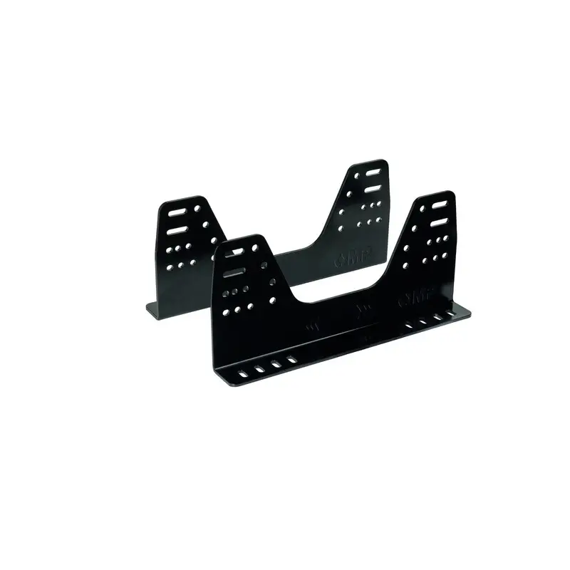 Satisfait Ou Remboursé Kit Fixations Latérales Universelles OMP pour Siège Baquet (Aluminium), 400mm