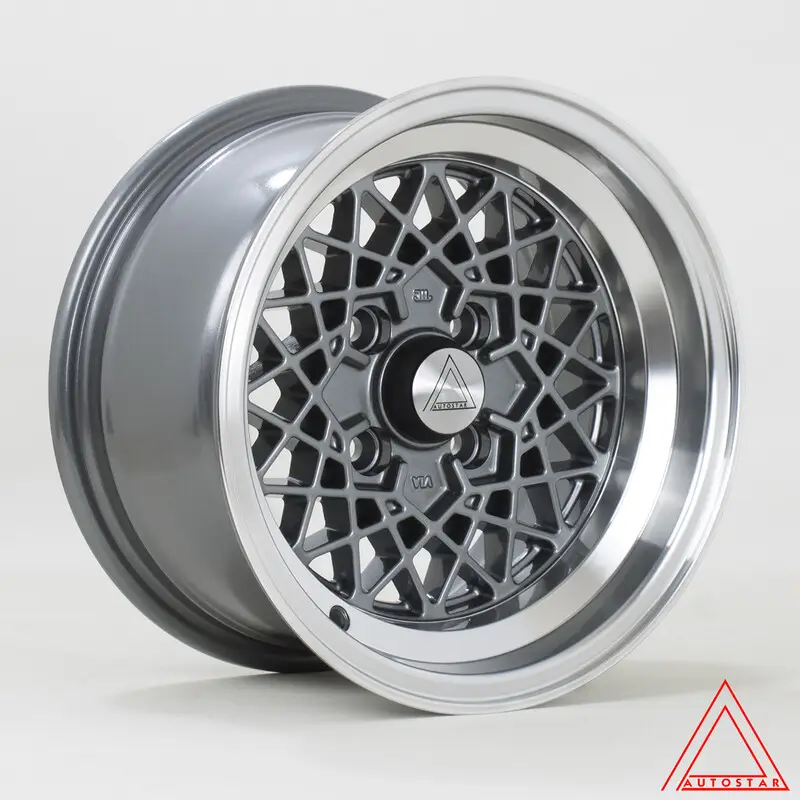 Quantité Limitée Autostar Kyoshu 13x7" 4x108 ET-7, Gunmetal