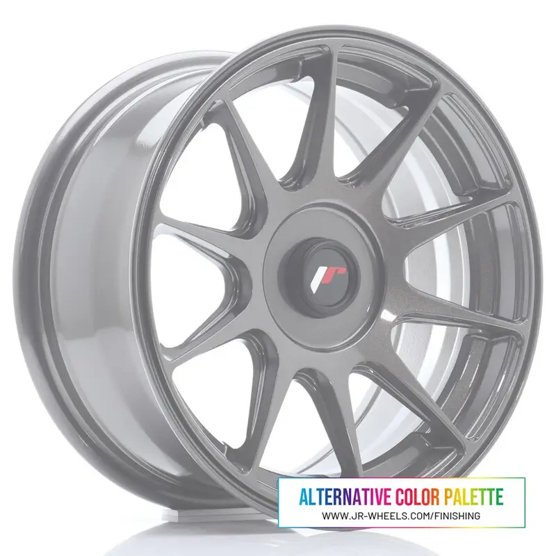 Japan Racing JR-11 15x7" (4 & 5 trous - sur mesure) ET20-30, Couleur Personnalisée ! Marque