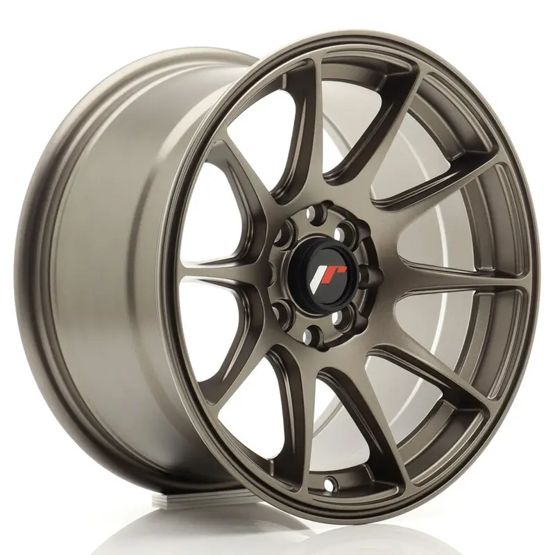 Japan Racing JR-11 15x8" 4x100/114.3 ET25, Bronze Retour Gratuit