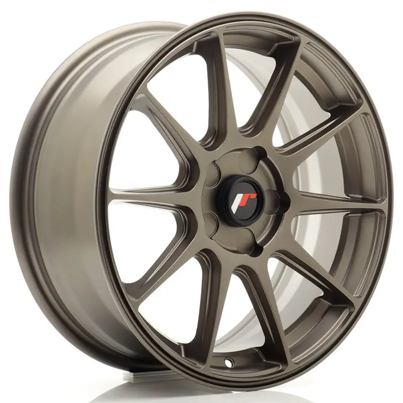 Japan Racing JR-11 17x7" (5 trous - sur mesure) ET20-38, Bronze Bon Plan