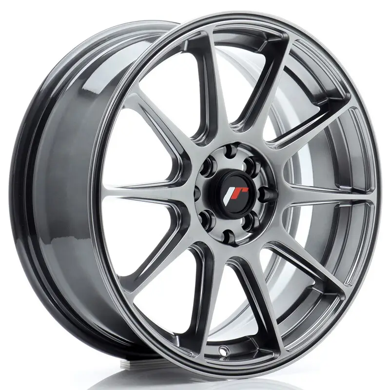 Japan Racing JR-11 17x7" 5x112/114.3 ET35, Hyper Black Petit Prix