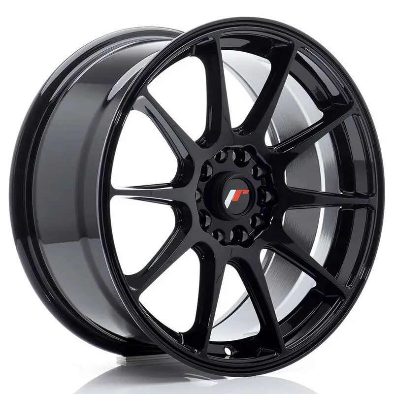 Japan Racing JR-11 17x8" 5x112/114.3 ET35, Noir Brillant Affaire À Saisir
