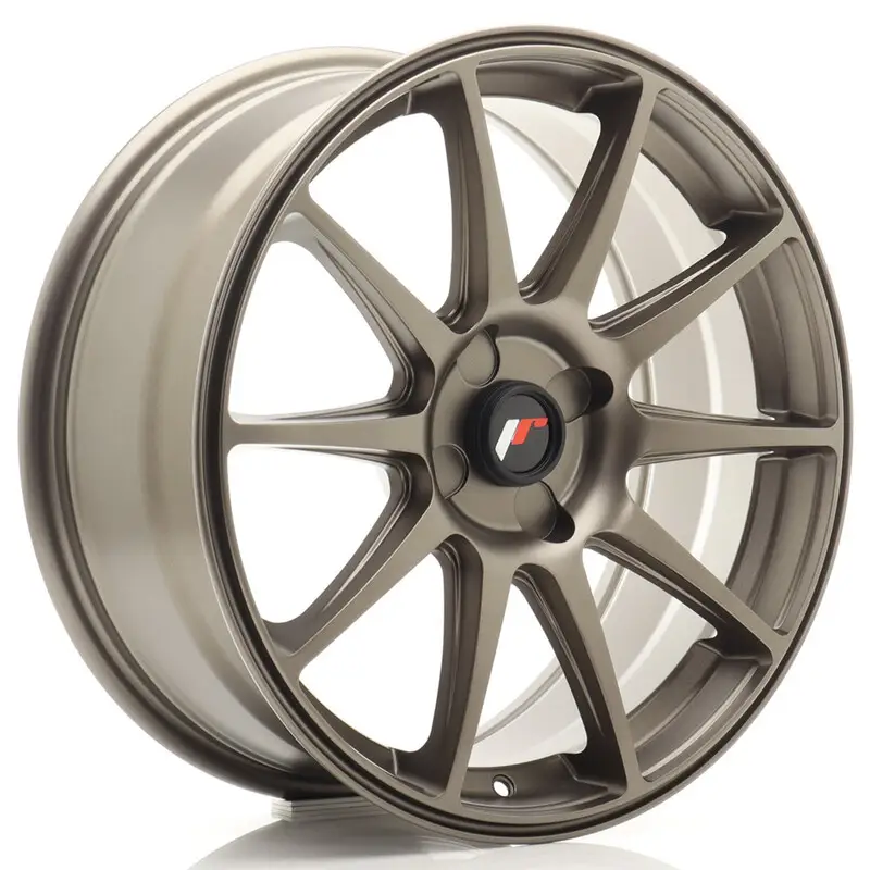Prix Choc Japan Racing JR-11 18x7.5" (4 trous - sur mesure) ET20-40, Bronze