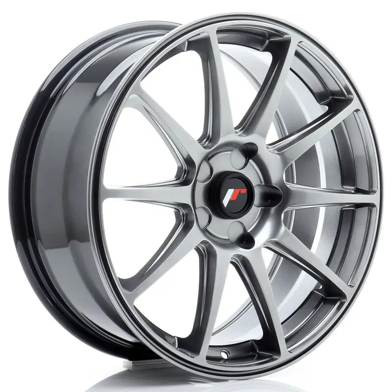 Japan Racing JR-11 18x7.5" (5 trous - sur mesure) ET20-40, Hyper Black Commander Maintenant