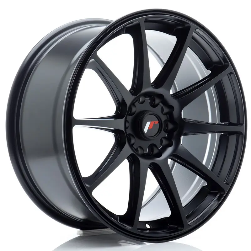 Soldes Japan Racing JR-11 18x8.5" 5x100/108 ET35, Noir Mat