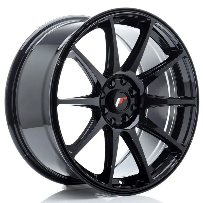 Japan Racing JR-11 18x8.5" 5x100/120 ET35, Noir Brillant Prix Cassé