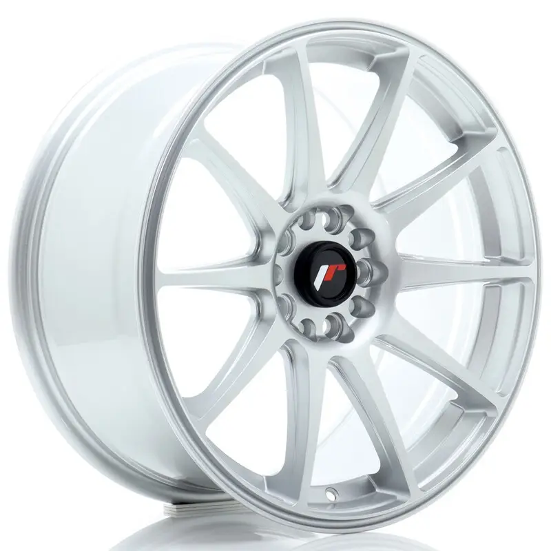 Japan Racing JR-11 18x8.5" 5x112/114.3 ET40, Hyper Silver Quantité Limitée