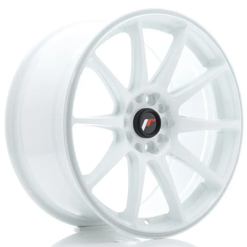 Vente Flash Japan Racing JR-11 18x8.5" 5x112/114.3 ET40, Blanc