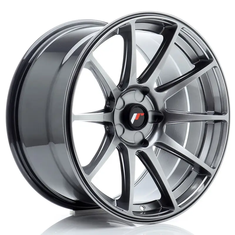 Meilleur Prix Japan Racing JR-11 Extreme Concave 18x9.5" (5 trous - sur mesure) ET20-30, Hyper Black