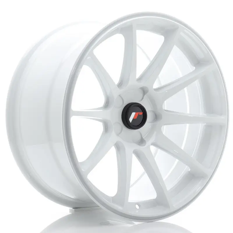 Japan Racing JR-11 Extreme Concave 18x9.5" (5 trous - sur mesure) ET20-30, Blanc Jusqu’à Épuisement Des Stocks