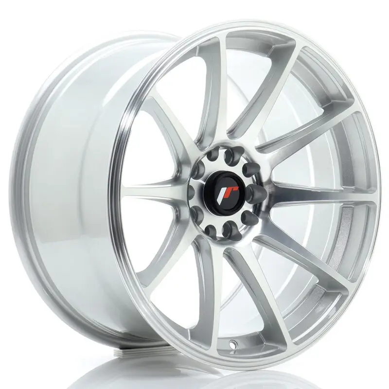 Japan Racing JR-11 Extreme Concave 18x9.5" 5x112/114.3 ET30, Gris Argenté Poli Soldes