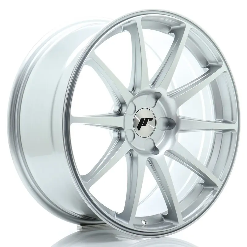 Japan Racing JR-11 19x8.5" (5 trous - sur mesure) ET20-42, Hyper Silver Prix Bas