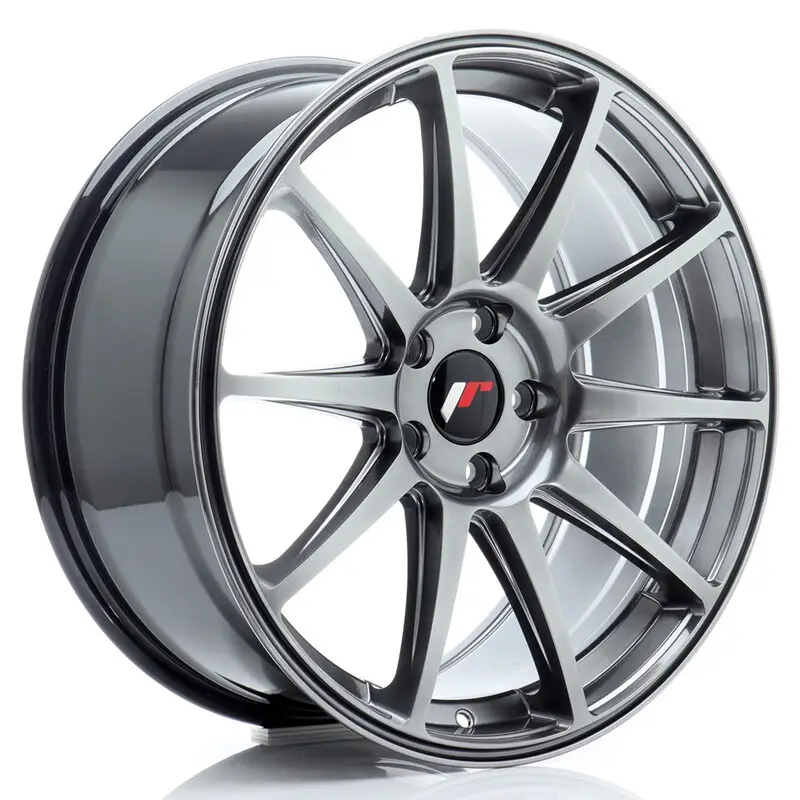 Japan Racing JR-11 19x8.5" 5x114.3 ET42, Hyper Black Must-Have