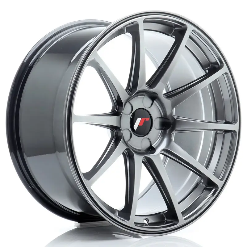 Japan Racing JR-11 Extreme Concave 19x9.5" (5 trous - sur mesure) ET15-35, Hyper Black Super Prix