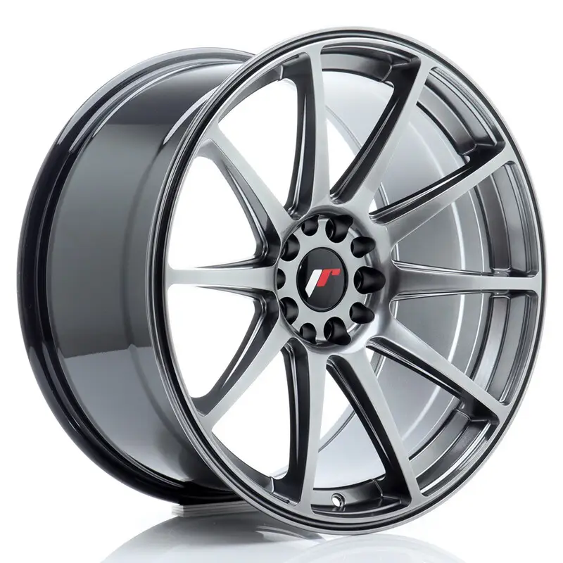 Japan Racing JR-11 Extreme Concave 19x9.5" 5x112/114.3 ET35, Hyper Black Vente Flash