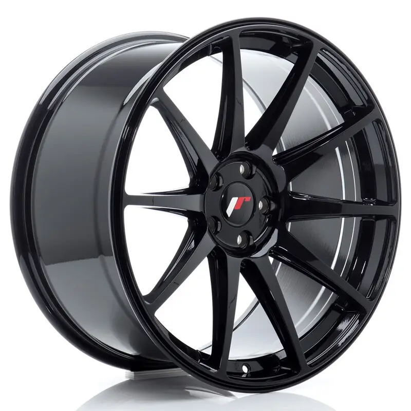 Japan Racing JR-11 Extreme Concave 20x10" 5x112 ET40, Noir Brillant Retour Gratuit