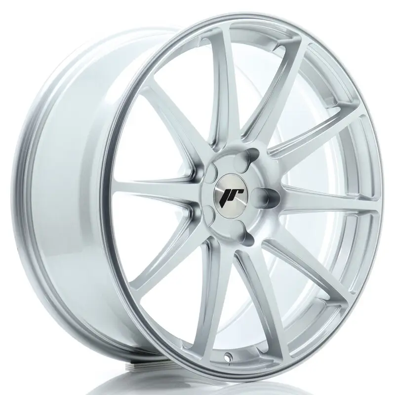 Japan Racing JR-11 20x8.5" (5 trous - sur mesure) ET20-35, Hyper Silver Bon Marché