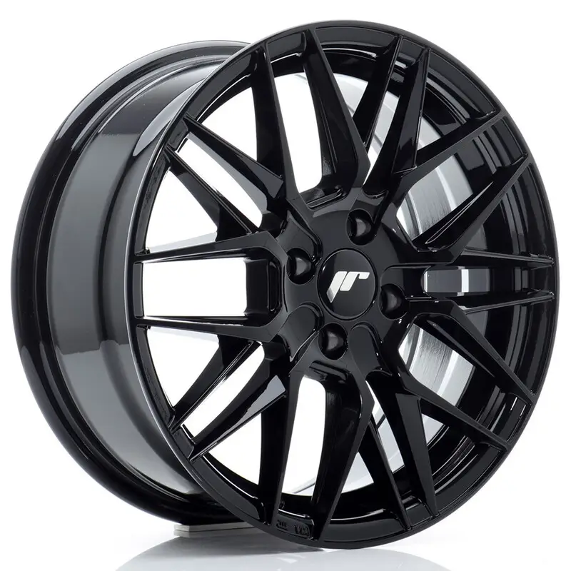 Japan Racing JR-28 16x7" 4x108 ET25, Noir Brillant Remise