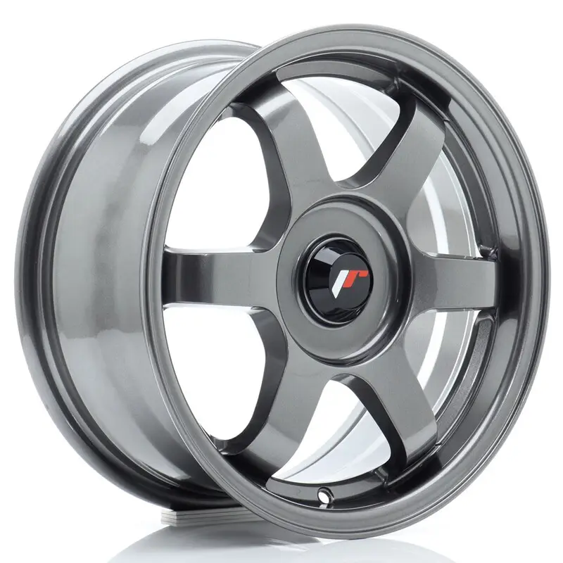 Livraison Express Japan Racing JR-3 15x7" (4 & 5 trous - sur mesure) ET25-42, Gunmetal