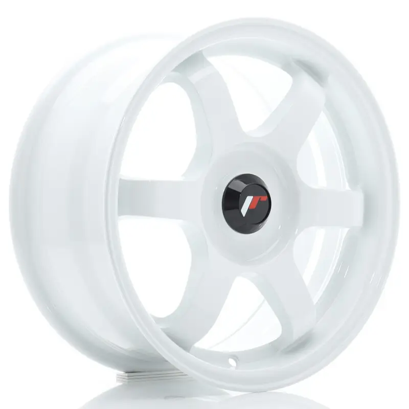 Certifié Japan Racing JR-3 15x7" (4 & 5 trous - sur mesure) ET25-42, Blanc