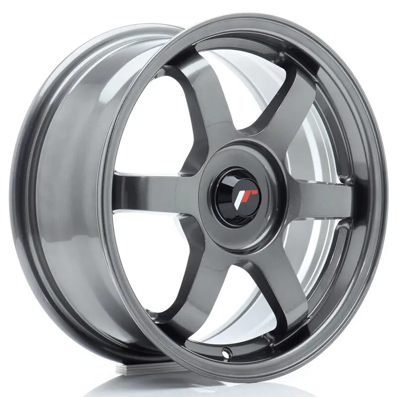 Dernier Modèle Japan Racing JR-3 16x7" (4 & 5 trous - sur mesure) ET25-40, Gunmetal