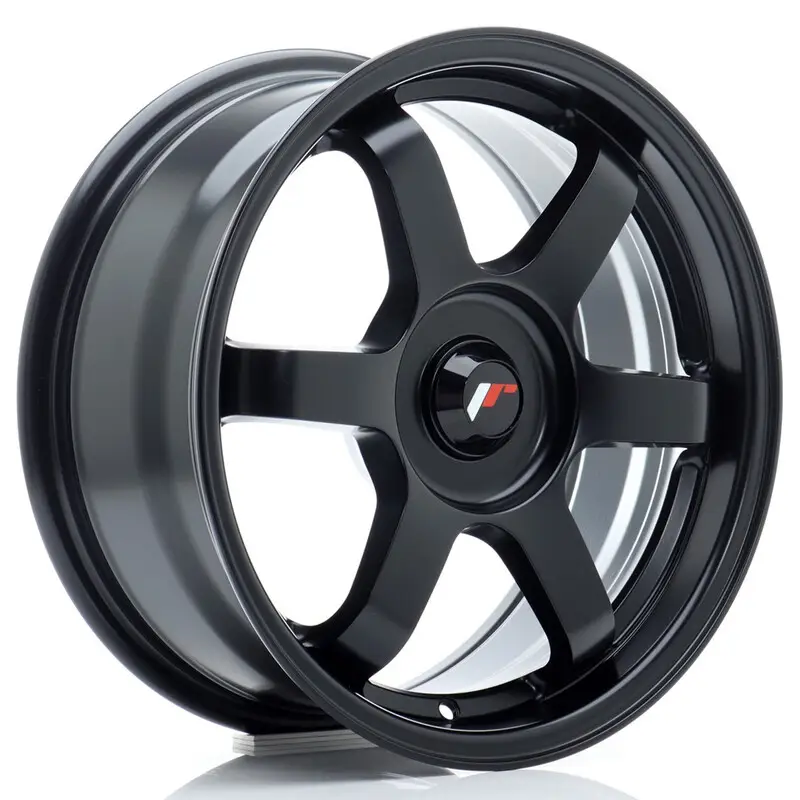 Japan Racing JR-3 16x7" (4 & 5 trous - sur mesure) ET25-40, Noir Mat Retour Gratuit