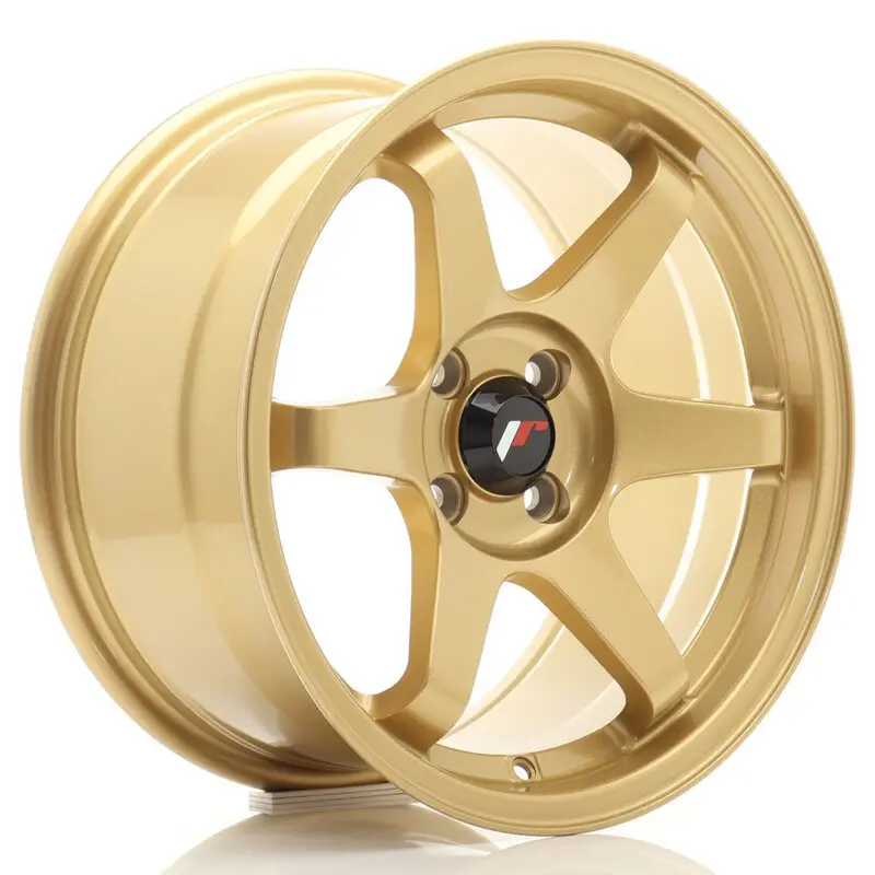 Nouvelle Collection Japan Racing JR-3 16x8" 4x100 ET25, Or / Doré
