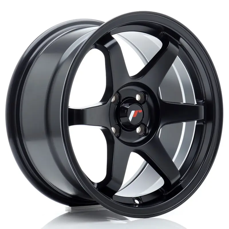 Japan Racing JR-3 16x8" 4x100 ET25, Noir Mat Vente Directe