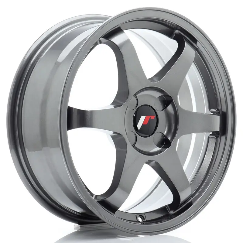 Dernier Modèle Japan Racing JR-3 17x7" (4 trous - sur mesure) ET20-42, Gunmetal