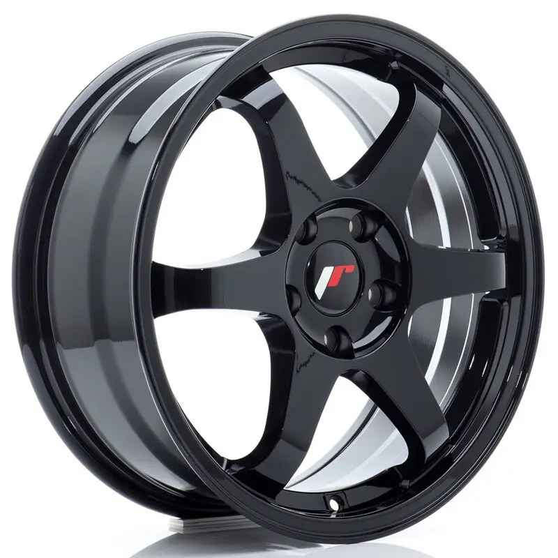 Achetez Aujourd’hui Japan Racing JR-3 17x7" 4x100 ET40, Noir Brillant