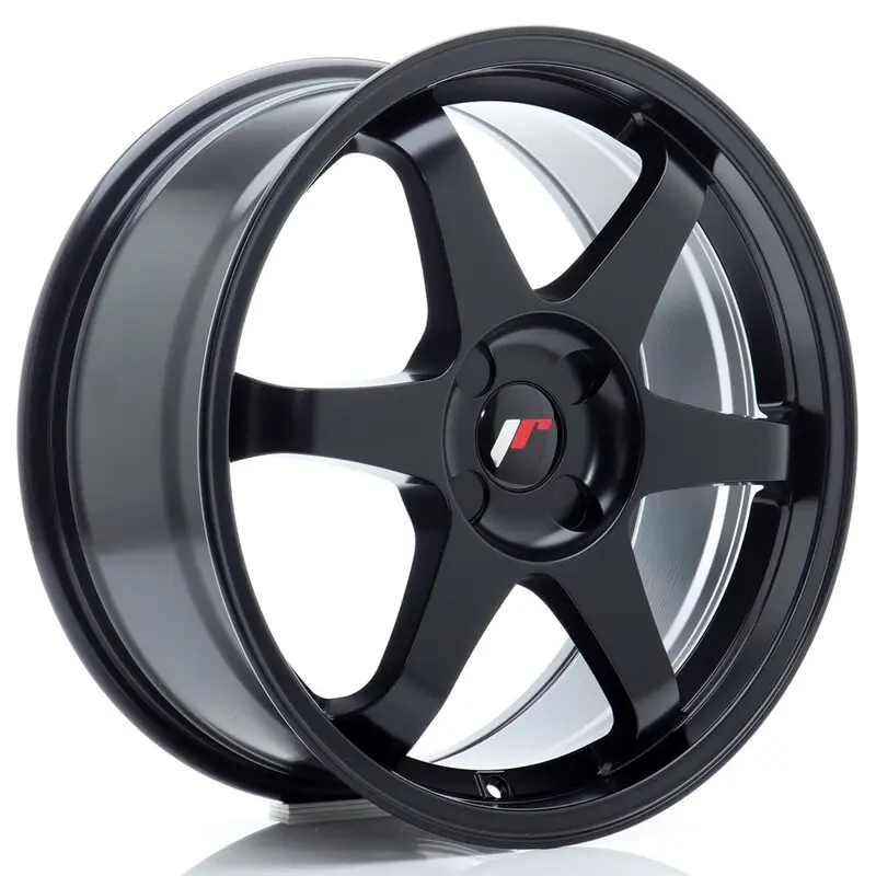 Vente Flash Japan Racing JR-3 18x8" (4 trous - sur mesure) ET20-45, Noir Mat