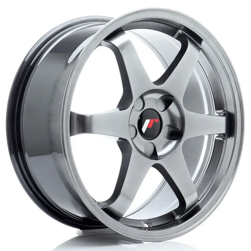 Japan Racing JR-3 18x8" (5 trous - sur mesure) ET20-45, Hyper Black Prix Cassé