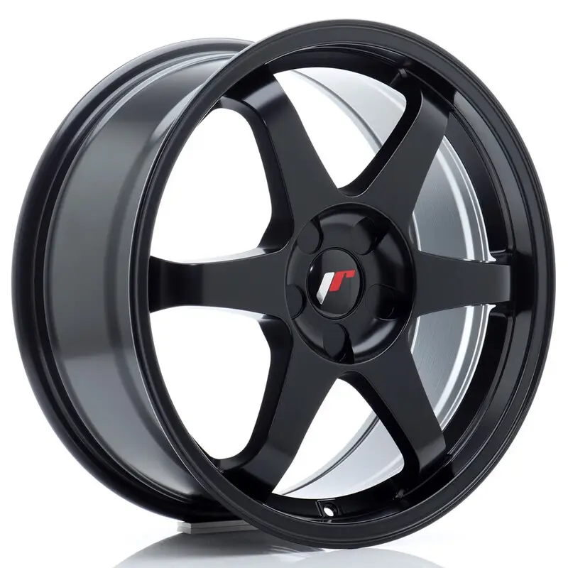 Bon Marché Japan Racing JR-3 18x8" (5 trous - sur mesure) ET20-45, Noir Mat