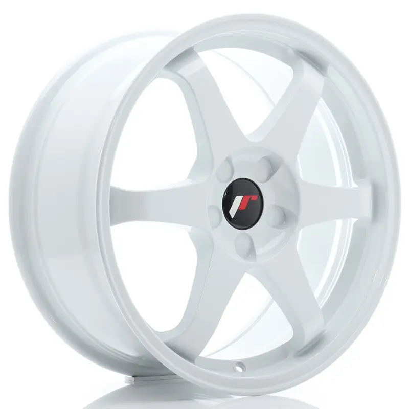 Japan Racing JR-3 18x8" (5 trous - sur mesure) ET20-45, Blanc Prix Bas