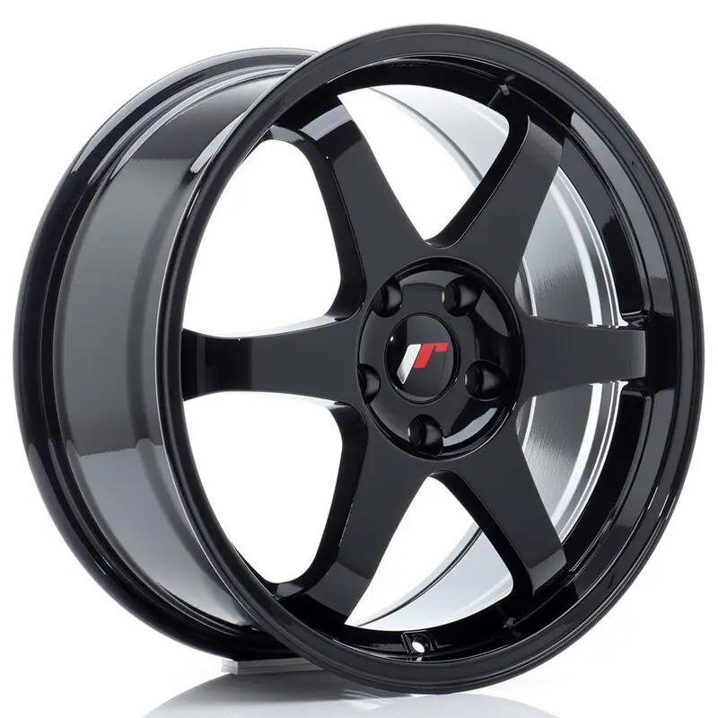 Japan Racing JR-3 18x8" 5x114.3 ET40, Noir Brillant Prix Choc
