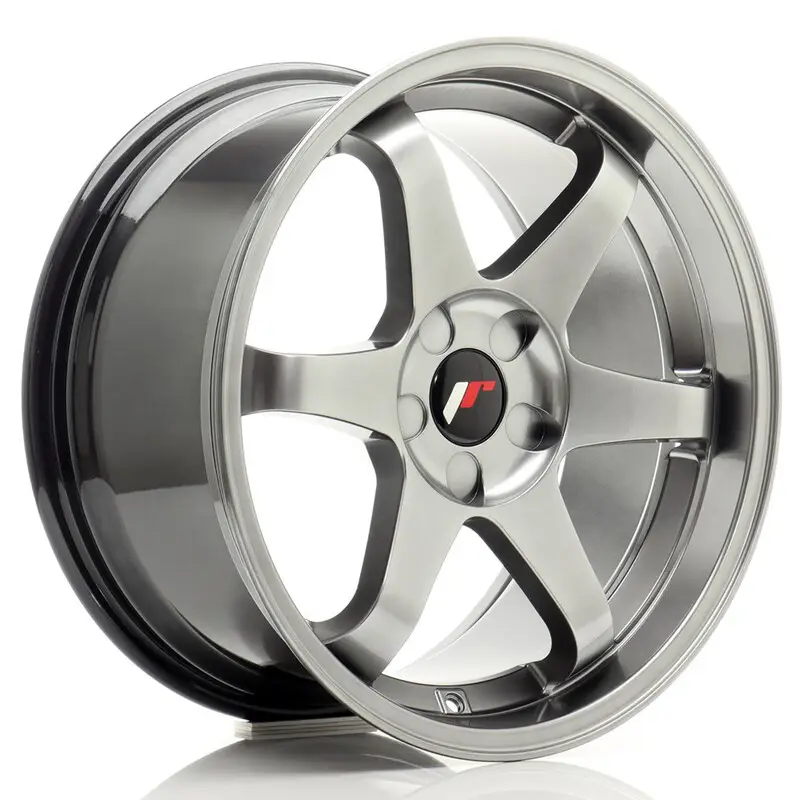 Japan Racing JR-3 Extreme Concave 18x9" (5 trous - sur mesure) ET15-40, Hyper Black Livraison Gratuite