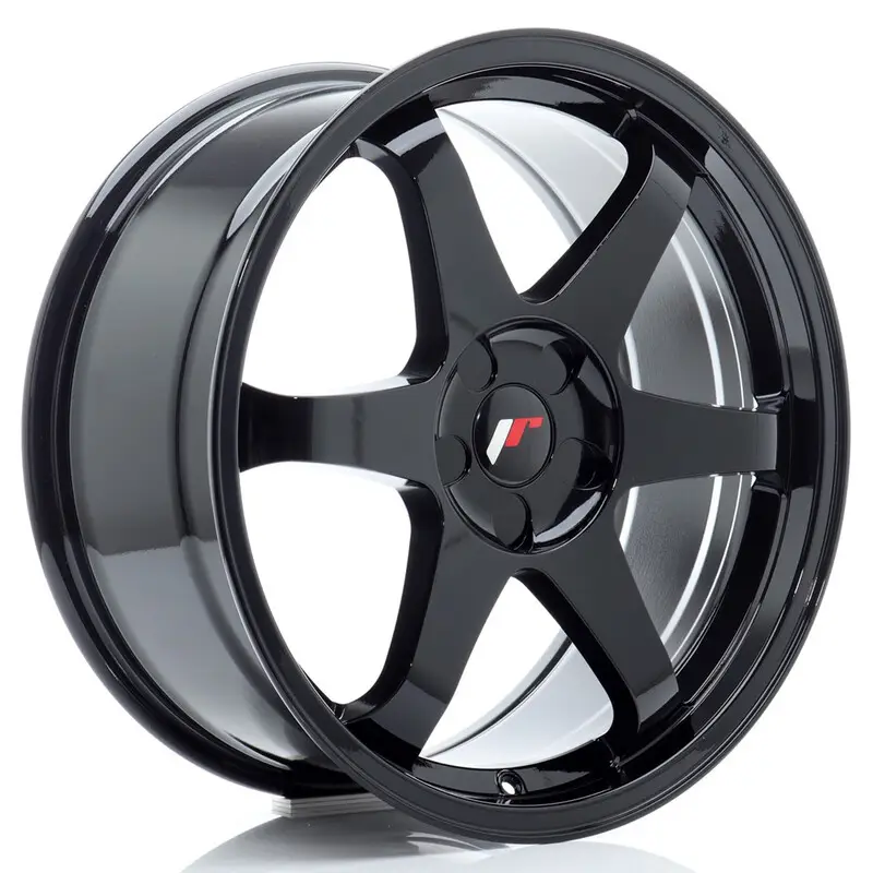 Populaire Japan Racing JR-3 19x8.5" (5 trous - sur mesure) ET20-42, Noir Brillant