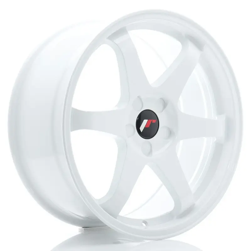 Expédition Rapide Japan Racing JR-3 19x8.5" (5 trous - sur mesure) ET20-42, Blanc