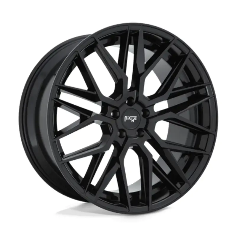 Niche M224 Gamma 22X9 5x127 ET35, Noir Brillant Seulement Aujourd’hui