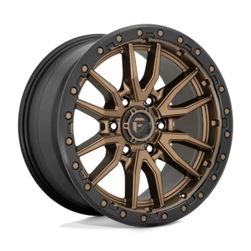 Offre Exclusive Fuel D681 Rebel 17X9 5x127 ET1, Bronze Mat, Cerclage Noir