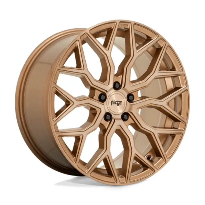 Niche M263 Mazzanti 19X9.5 5x112 ET48, Bronze Brossé Promotion Saisonnière