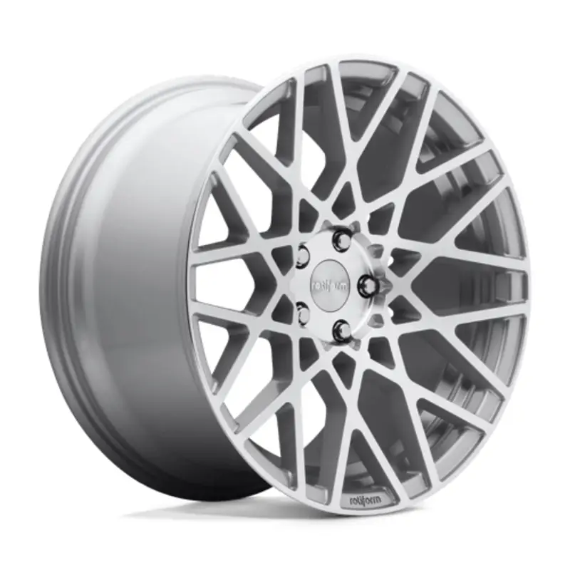 Rotiform BLQ 18X8.5 5x100 ET35, Gris Argenté Poli Remise