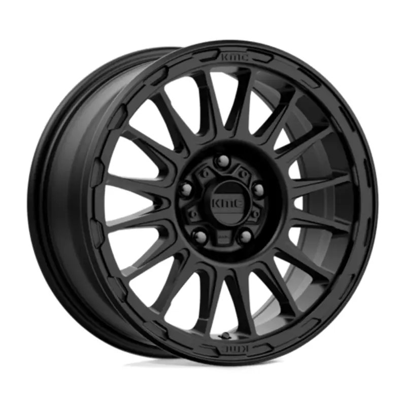 Usine Directe KMC KM542 Impact 18X9 6x139.7 ET0, Noir Satiné