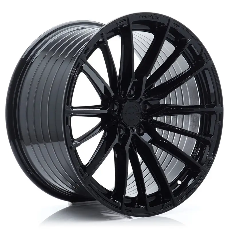 Concaver CVR7 22x9.5" (5 trous - sur mesure) ET0-35, Noir Platine Nouveauté