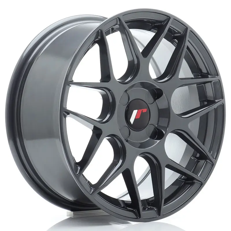 Japan Racing JR-18 16x7" (4 trous - sur mesure) ET20-35, Hyper Gray Vente Directe